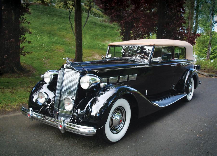  Packard Super Eight Model 1502 Convertible Sedan 1937 года  (фото 1 из 1)